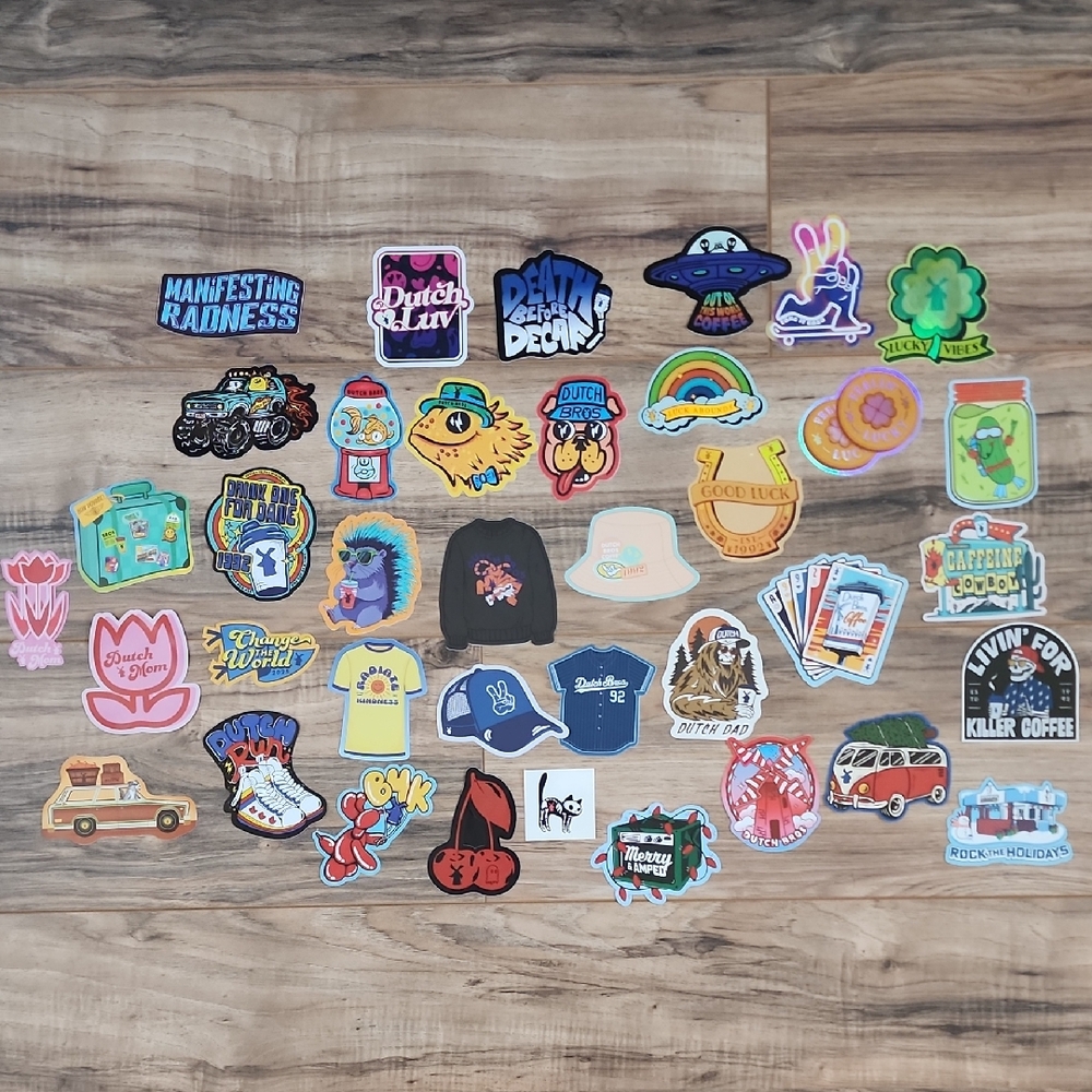Dutch Bros 2025 Sticker Set - Picture 2 of 3